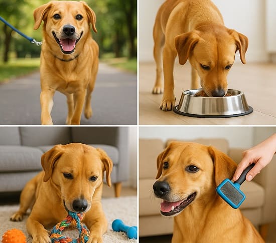 daily dog care routine